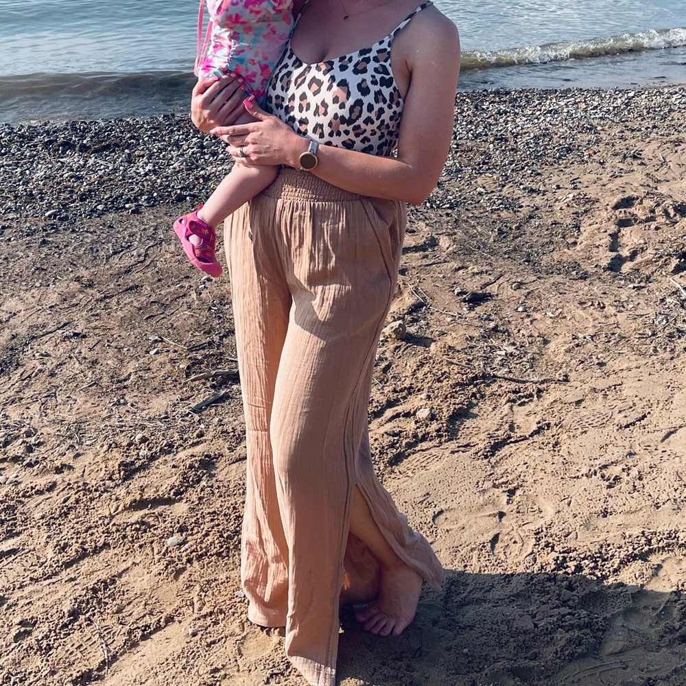 Aerie linen beach pants